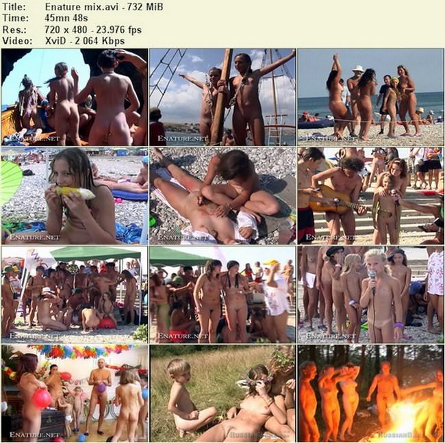 Enature nudism video - Enature mix