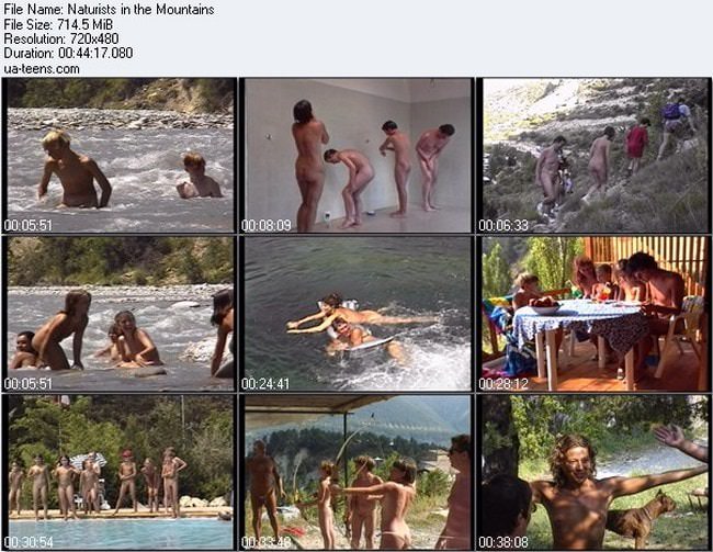 Nudism video - Naturists in the mountains Nudism video - Naturists in the mountains