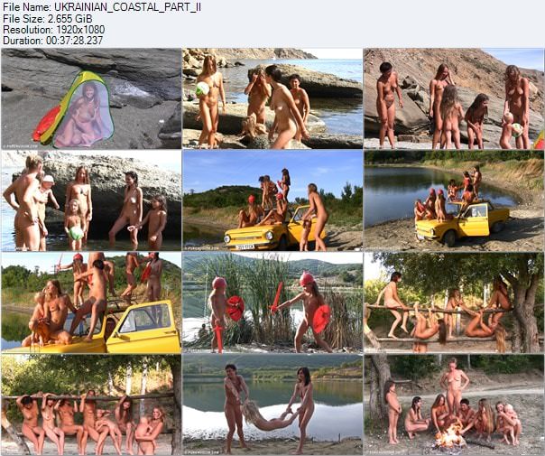 Family nudism video - Ukrainian coastal [vol 2]