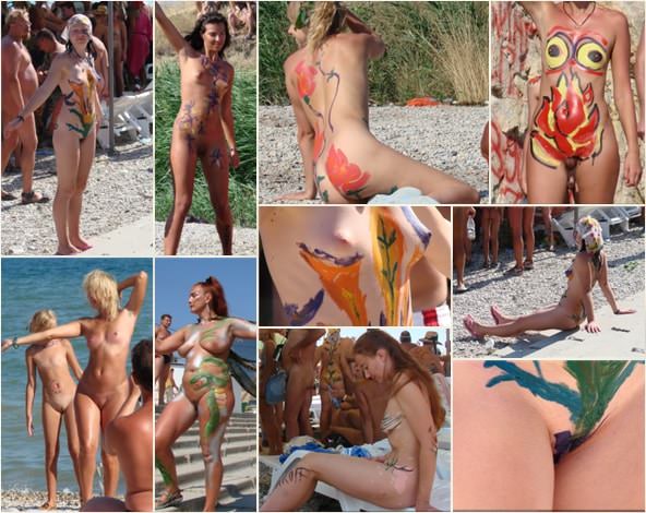 Young nudists photo - Neptune day all get ready