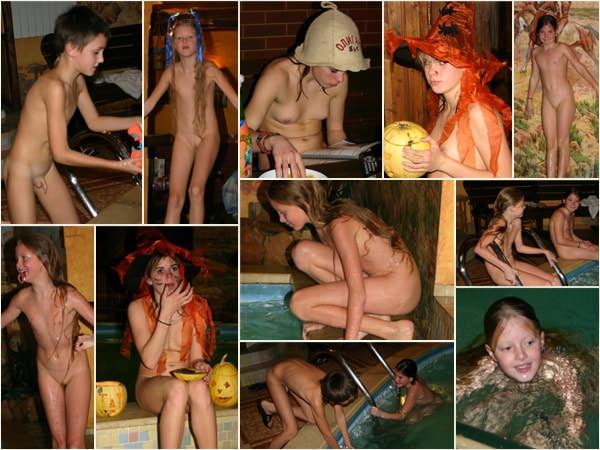Young nudists photo - A wild wild west party