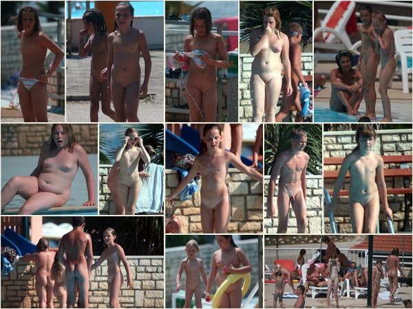 Young nudists photo - Purenudism naturist pool Young nudists photo - Purenudism naturist pool