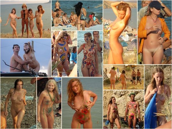 Young nudists photo - Neptune day side views Young nudists photo - Neptune day side views