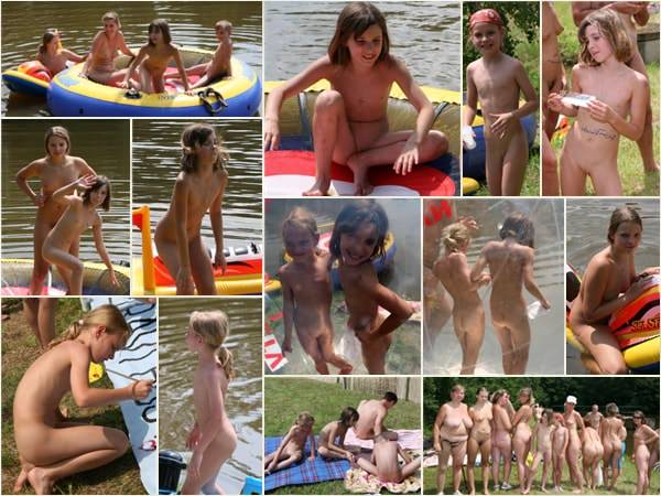 Young nudists photo - Outdoor nude fields [set 1]