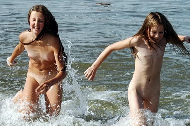 Young girls nudists photo - Holy nature [set 10]